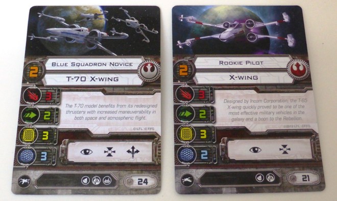 Old X-Wing vs. new X-Wing