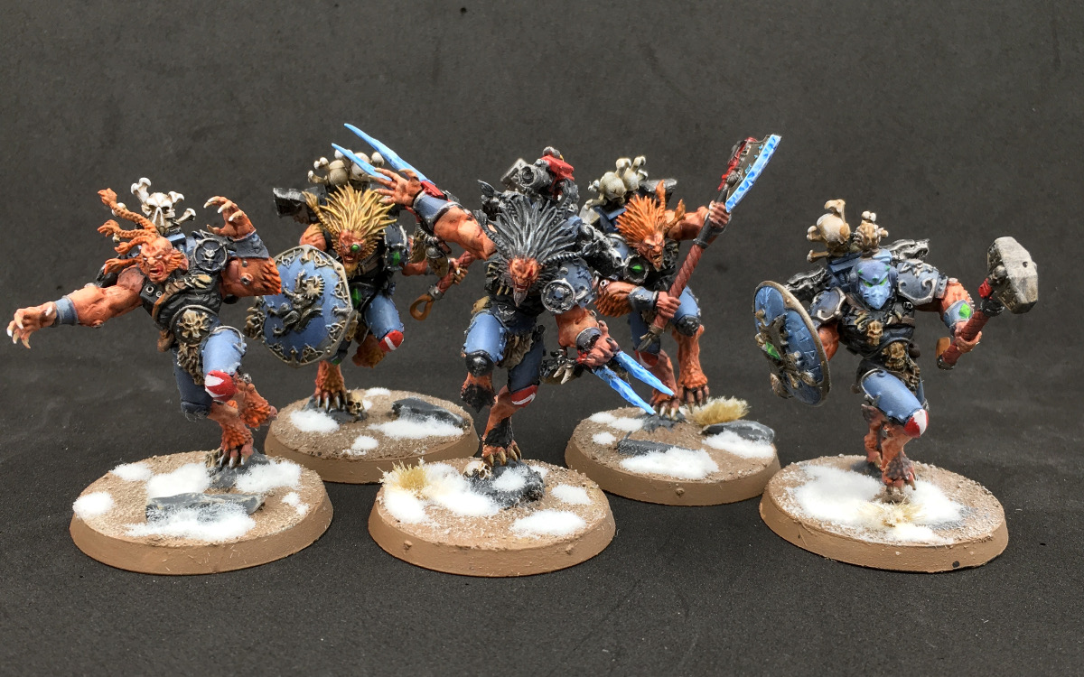 Painted Wulfen for my Space Wolves – Zweischneid
